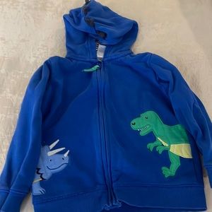 Gymboree dinosaur zip-up hoodie